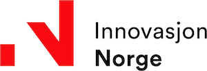 Innovasjonslånet er en hybrid-ordning. Det dekker kun 50% av lånebehovet ditt og utbetales først etter at prosjektet er fullført. Innovasjon Norge logo.